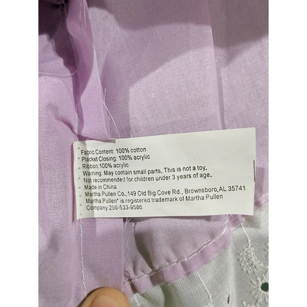 Martha Pullen Gotz Rebekah Baby Doll Signed and Numbered 904/2001 Original Dress